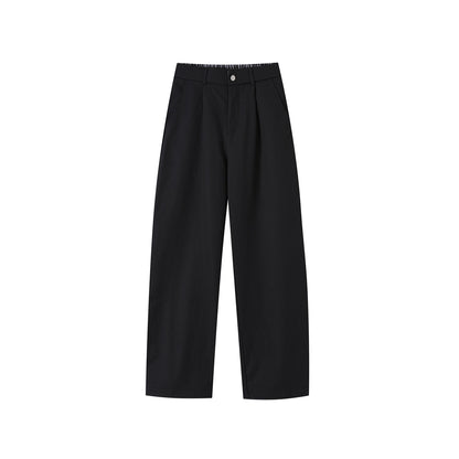 Straight-leg Dress Pants Men's Loose Casual Trousers