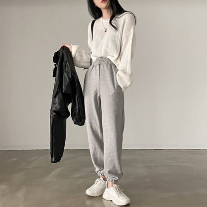 Versatile Short Jacket PU Leather Women