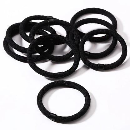 Simple Women's Solid Color Rubber Band Head Rope