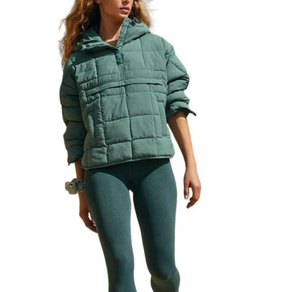 Hooded Cotton Coat Jacket Women