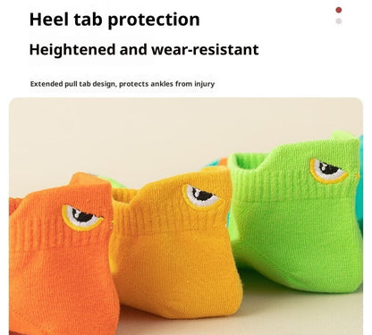 Ear-loop Mesh Breathable Sweat-wicking Low-top Youth Trendy Basketball Socks