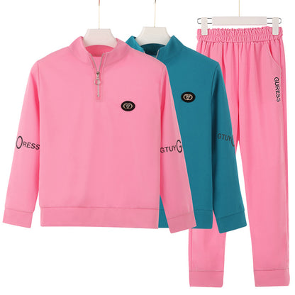 Mother's Wear Thin Suit Casual Sportswear Outer Wear Loose Women