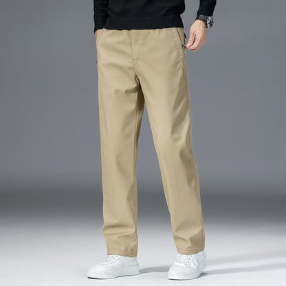 Men's Casual Loose Straight-Leg Wide-Leg Plus-Size Pants