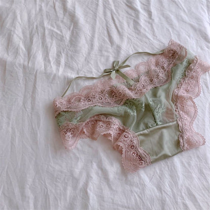 Sexy Lace Underwear Women Girl Student Underwear Pure Cotton Crotch Briefs