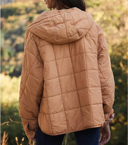 Hooded Cotton Coat Jacket Women