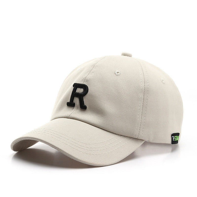 Fashion Simple Letter Embroidery Caps Outdoor Sports Sunscreen Sunshade Sun Hat
